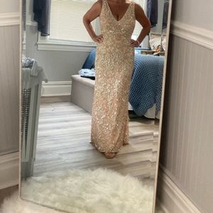 Mother of the groom sequin dresx